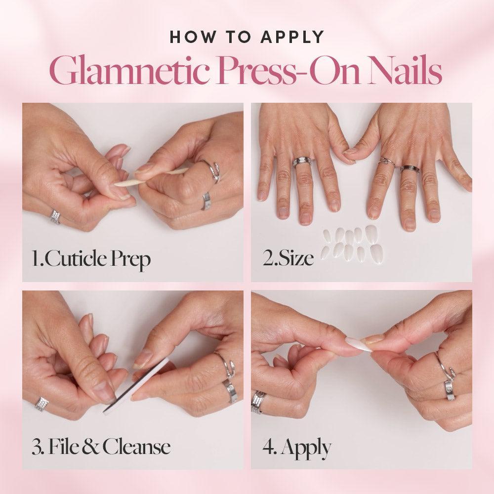 Glamnetic Super Short Icons Press-On Nail Collection