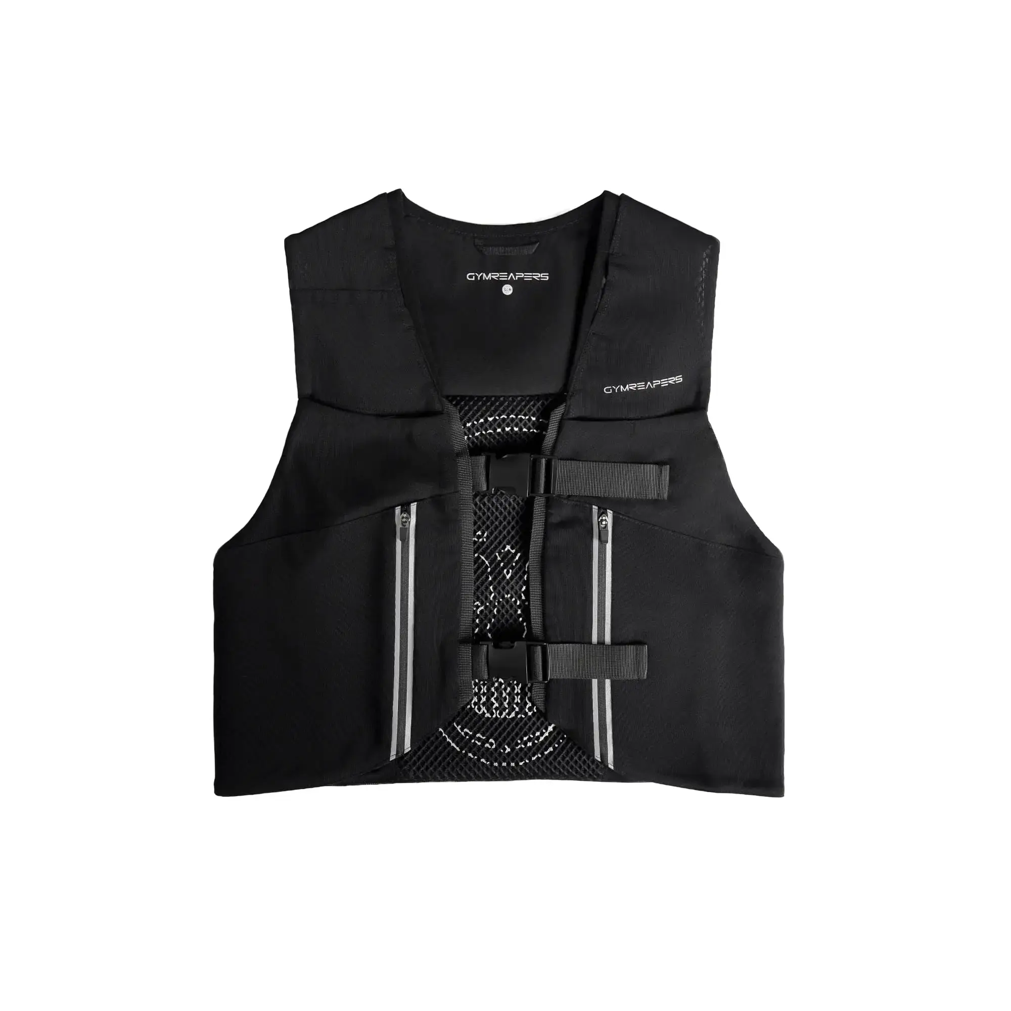 Stryda Run Vest Breathable Mesh Construction Dual-Point Closure Hydration-Hose Port Low-Bounce Storage Pockets