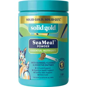 Solid Gold SeaMeal Daily Wellness Supplement Powder for Dogs & Cats