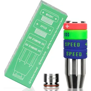 Golf Swing Speed Trainer Adjustable, Equipment Three Weight Configuration Options, Golf Tempo   Connect Your Clubs for Callaway  Ping  PXG