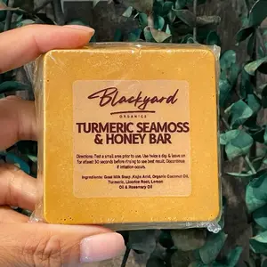 Turmeric Seamoss & Honey Natural Soap Bar