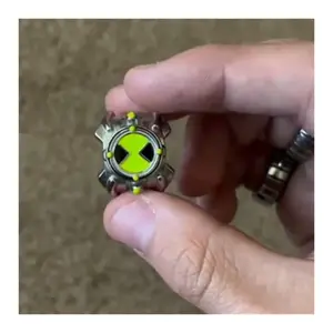 Anime Ben 10 Omnitrix Cosplay Ring Adult Unisex Gothic Punk Finger Rings Personality Jewelry Accessories Gifts