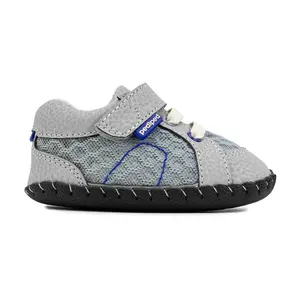 Pediped Dani Originals Light Grey Kids Shoes Comfortable Durable Stylish Secure Fit for Growing Feet Approved by APMA