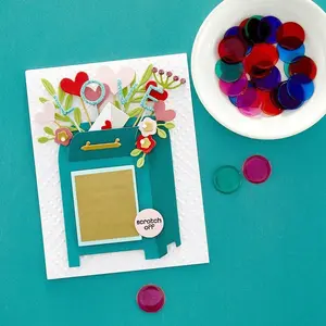 Dazzling Dots Embossing Folder
