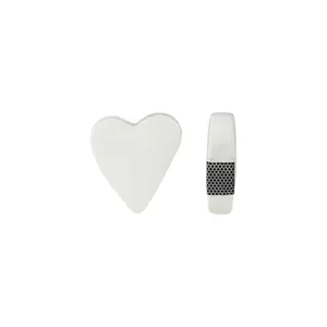 Stoneware Heart Shaped Match Holder with Striker