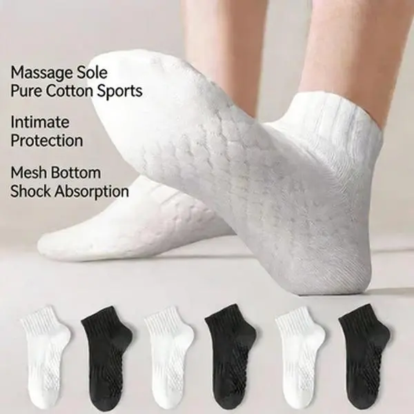 Unisex, solid color (black, white, gray) cotton sports socks, golf socks, with compression, arch support, and moisture-wicking functions grippy  vacation Compression Calf Sleeves stiff