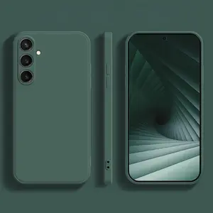 Sutible for Samsung Galaxy A16/A26/A36/A56/A06/A55/A35/A15/A05S/A14/A34/A54 5G S25FE S25Ultra Case, Original Liquid Shockproof Soft TPU Phone Case for Samsung A Series