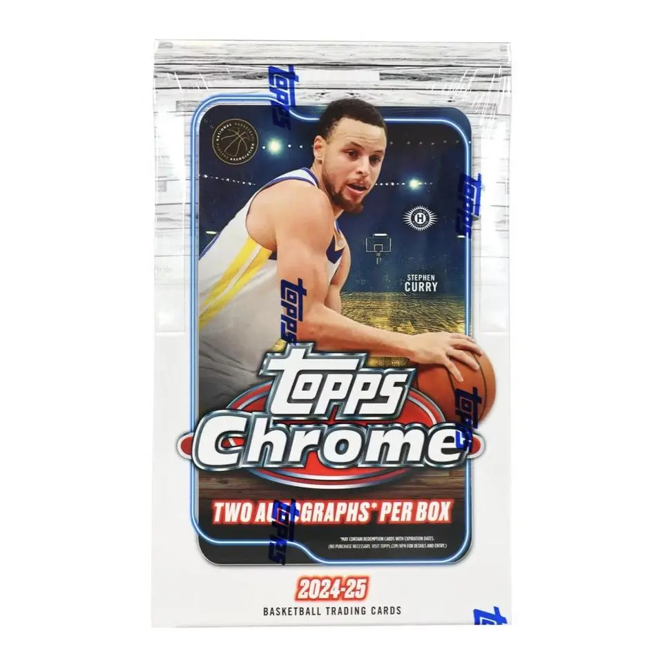 2024-25 Topps Chrome Basketball Hobby Trading Cards 2024-25 Topps Chrome Basketball Hobby Trading Cards
