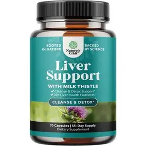 Liver Cleanse and Detox & Repair Formula - Herbal Liver Support Supplement with Milk Thistle Dandelion Root & Artichoke Extract for Liver Health - Silymarin Milk Thistle Liver Detox Capsules