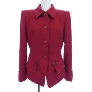 Pre-owned HERMÈS Others Small Leather Goods Hermes Wool Acetate Jacket