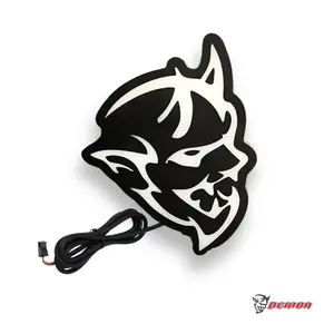 SRT Demon Head LED Grille Emblem (RGB Flow-Series)