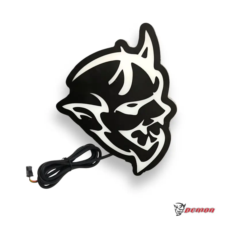 SRT Demon Head LED Grille Emblem (RGB Flow-Series)
