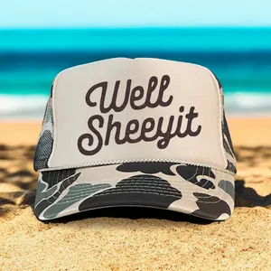 Well Sheeyit Sassy Southern Country Summer Classic Foam Trucker Hat