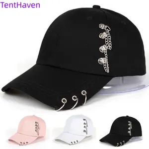2026 Hat Children's Spring/Summer Four Seasons Iron Ring Personalized Korean Edition Duck Tongue Hat Sunscreen and Sunshade Cool Metal Baseball Hat