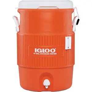 Igloo Seat Top Cooler - 5 Gal. - Orange