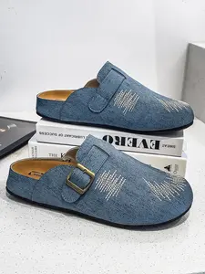 French vintage Birken-style shoes