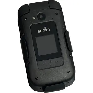 Holster for Sonim XP3 Plus Flip Phone, Nakedcellphone Black [Rotating/Ratchet] Belt Clip Holder Case for T-Mobile/Verizon XP3plus (XP3900)