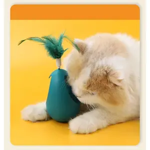 Interactive Catnip Mint Ball - Natural Catnip Lollipop for Chewing & Playing - Crunchy Dental  for Teeth Cleaning - Durable & Fun Cat Teething  for All Ages Bite Resistant Inflatable Set silicone feeder LED Retractable Leash Chirping Flapping Bird Toy