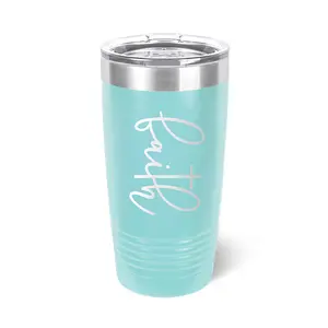 Viv&Lou Faith Teal 20oz. Insulated Tumbler