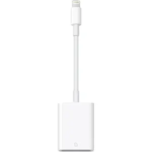 Lightning to SD Card Camera Reader for  iPad, Memory Card Reader Trail Camera Viewer SD Card Adapter for  12/11/XS/XR/X/8/7/iPad, Plug and Play