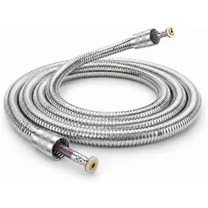 Shower Hose, 59 Inches Stainless Steel Anti-Burst Replacement Handheld Shower  Hose, Leak Proof Rust Resistant Extra Long Flexible Hose for Shower, Washing Pets, Cleaning Corners, Chrome