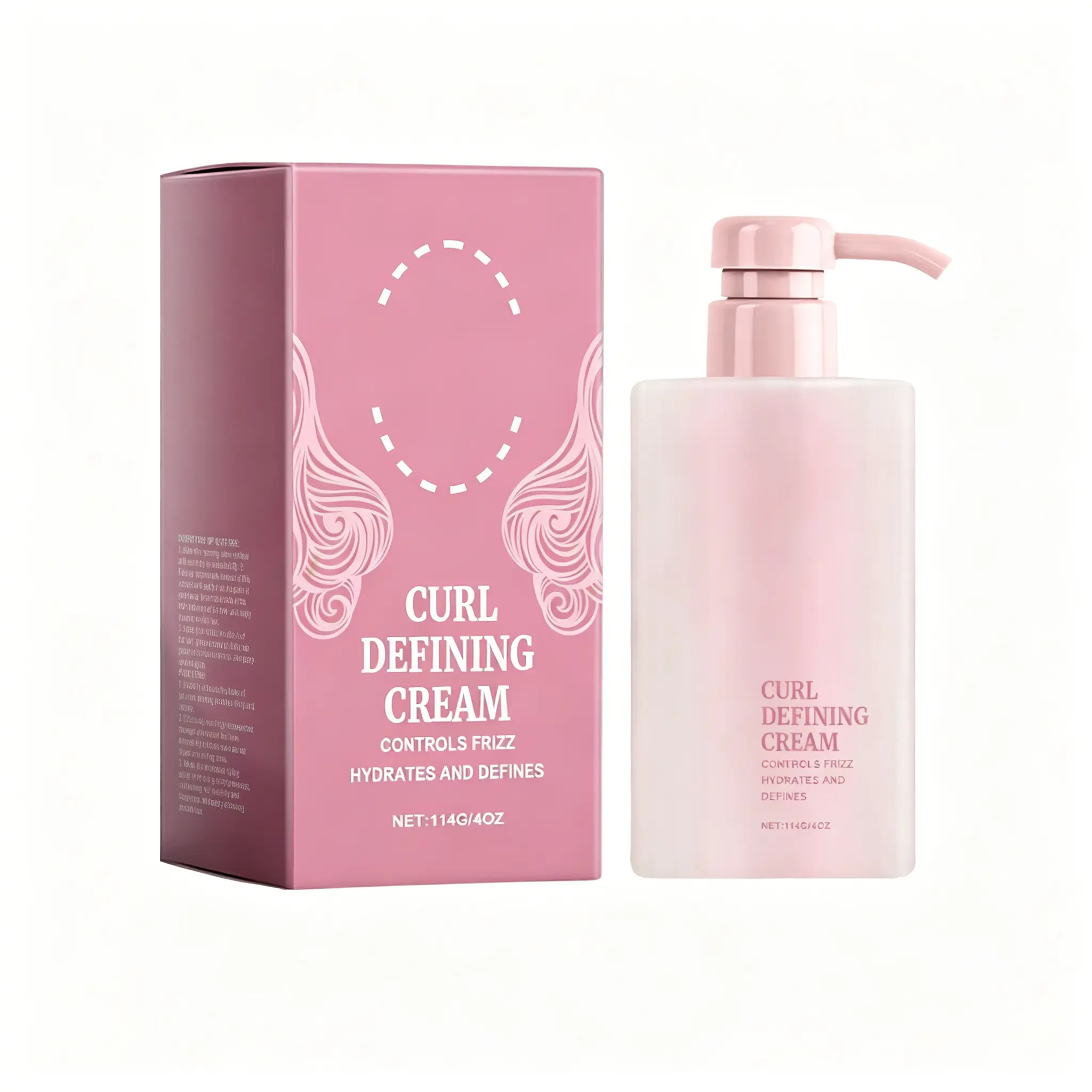 Curl Defining Cream 114g – Hydrates & Defines Curls, Frizz Control Styling Cream for Soft, Bouncy Curly Hair