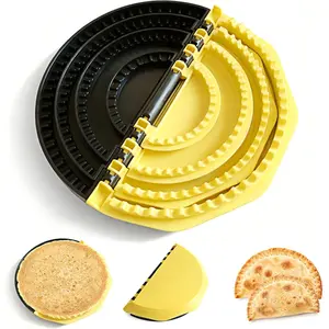 4-in-1 Tortilla Sealer, Tortilla Crimper & Quesadilla Maker - 4/6/8/10-inch Separation Crimper Plates, Make Sealed Tacos, Sandwich
