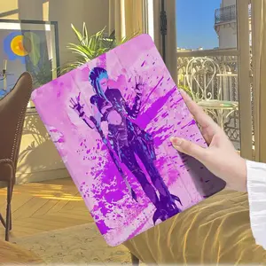 jinx Protective Case for iPad Built-in Pen Tray for iPad 9.7/ 10.2/ 10.9/ 12.9/ Pro 11/ 10th Gen, Tablet Protection, Stylus Storage, Sleek Case, Modern Design, Lightweight Cover, Secure Fit, Tablet Stand, Protective Sleeve, Students, Artists