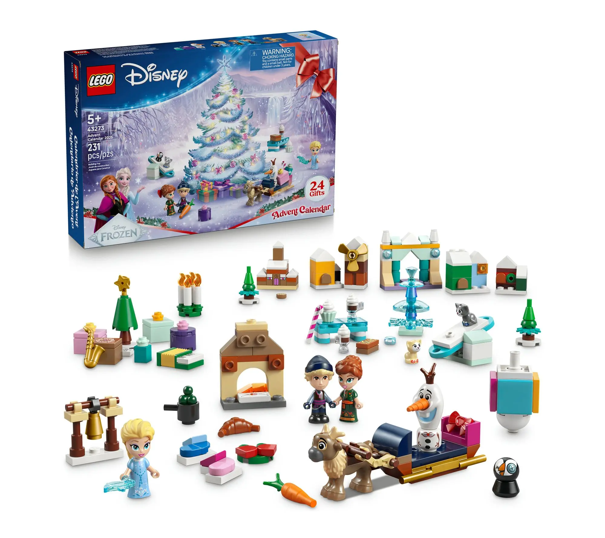LEGO Disney Frozen Advent Calendar 2025 FantasyToy Building K