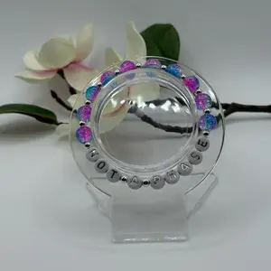 Bisexual Pride Bracelet – Handmade with Love & Visibility “Not A Phase”