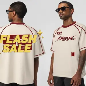 Arirang World Tour Mesh T-Shirt | Urban Streetwear Oversized Graphic Jersey T-shirt | Unisex Sporty Mesh Shirt