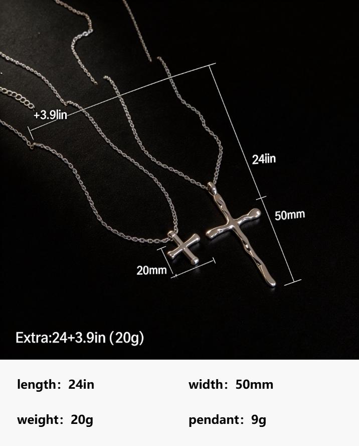 Hypoallergenic Dainty Cross Necklace for Women Men, Perfect Gift for Birthday Anniversary Christmas, Suitable for Daily Wear, Dating, Party, Travel, Work & Casual Outfits, Lightweight & Comfortable Fashion Jewelry