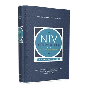 NIV Study Bible, Fully Revised Edition (Study Deeply. Believe Wholeheartedly.), Personal Size, Hardcover, Red Letter, Comfort Print (NIV Study Bible, Fully Revised Edition) by Kenneth L. Barker||Mark L. Strauss||Jeannine K. Brown||Craig L. Blomberg||Mich