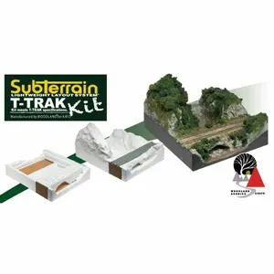 Kato K28885 N SubTerrain Lightweight Layout System T-Track Straight Kit