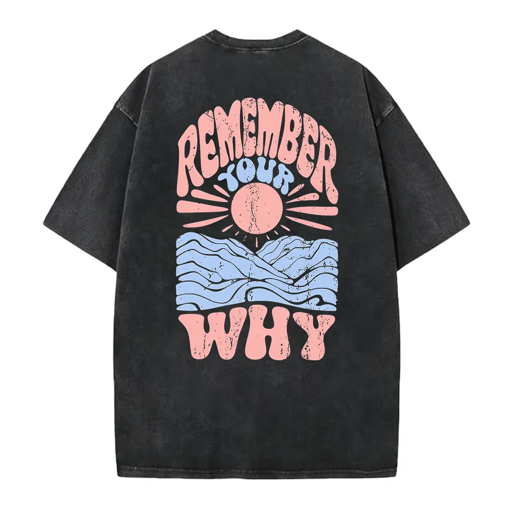 Remember Your Why T-Shirt, Motivational Shirt, Inspiring Tee, Positivity Tshirt, Inspirational Gift, Mental Health Shirt