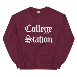 College Station Texas Vintage Sweatshirt
