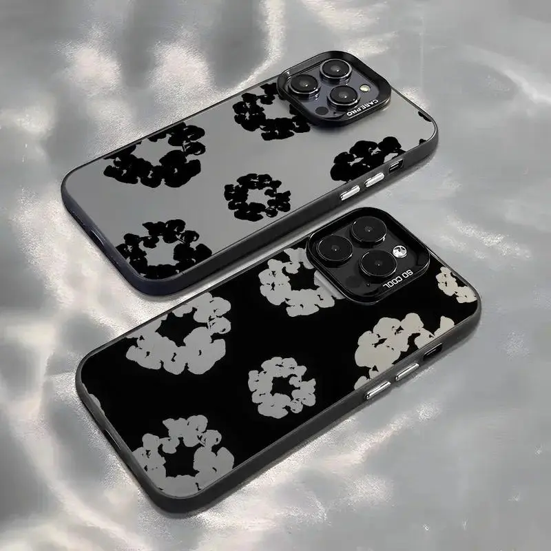 SE Luxury D-Denim T-Tears Phone Case,phone Case Suitable for Iphone 11/12/13/14/15/16/17 Pro Promax Plus Air and Samsung S22/S23/S24/S25 Plus Ultra Fe,Anti Fall Matte Back Cover, Accessories, Smartphone Cellphone Protective
