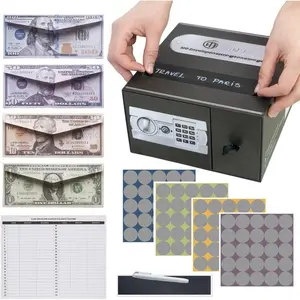 100 Envelopes  Saving Challenge - Save 5050 Dollars In 100 Days Premium Kit, 100  Envelopes & Organizer Box Set, Trendy  & Youtube 5050 Bucks Savings Challenge, Fun Gift Ideas