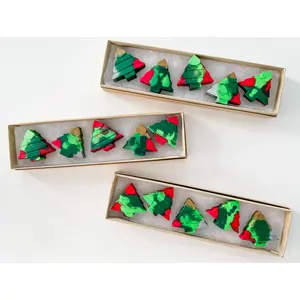 Christmas Tree Rainbow Crayons