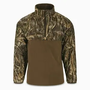 No chest pocket Quarter Zip Jacket Drake Pullover Sale Drake Waterfowl MST 1/4 Zip Refuge Eqwader Jacket