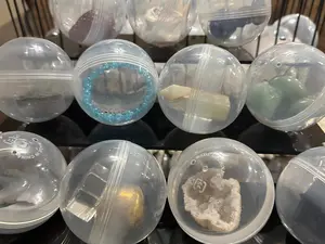 BUBBLE-mania Crystal Carvings - Assorted Authentic Crystal Pieces, carvings with Unique Designs