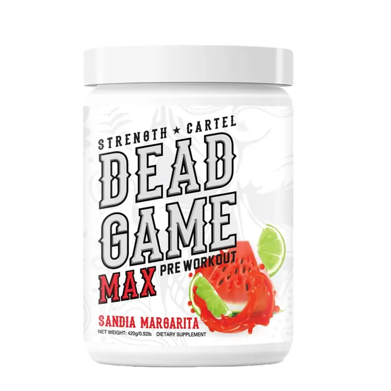Dead Game Max Pre Workout - Edible Supplement for Health and Fitness - Fitness Supplements - Gym Supplements