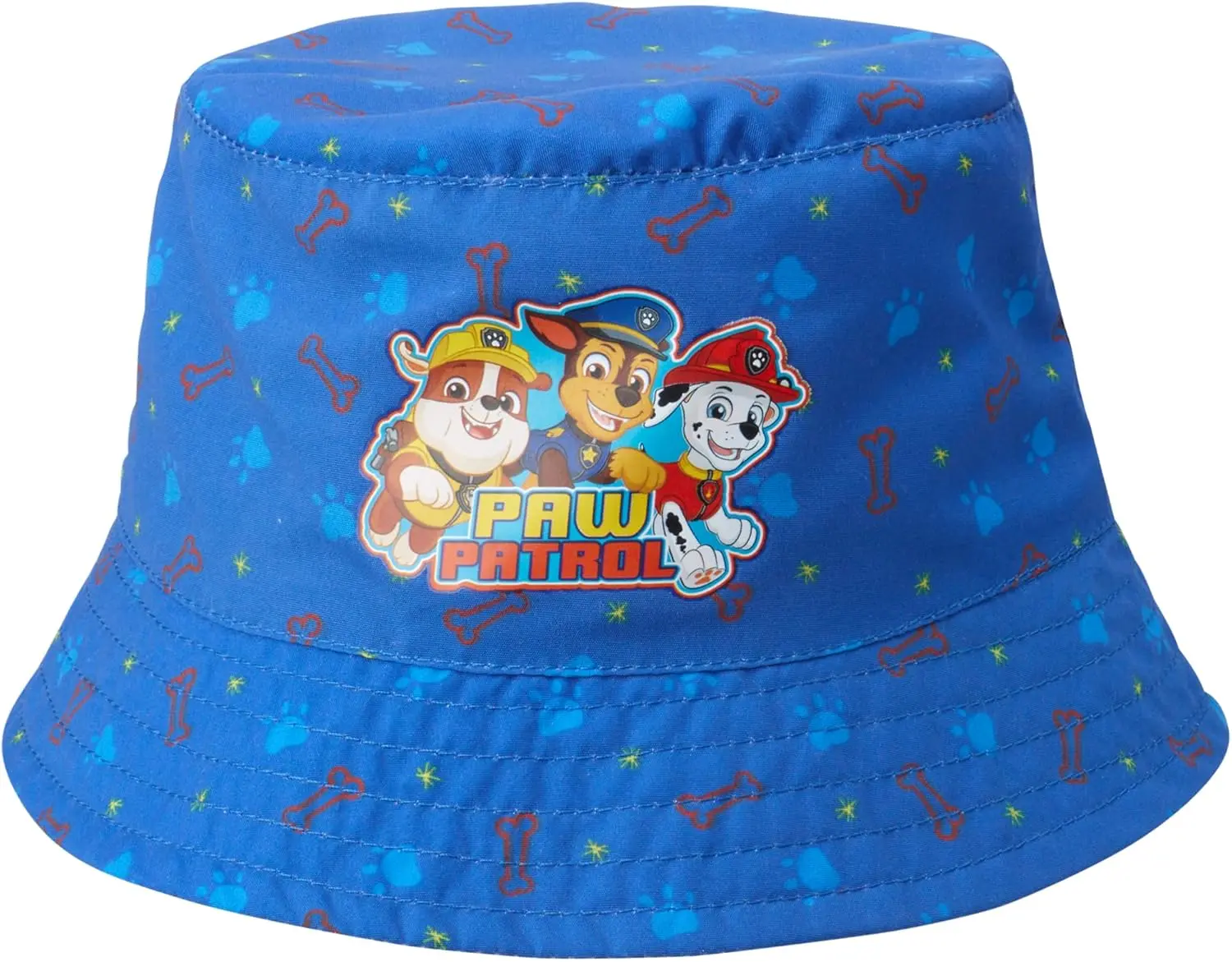 Paw Patrol Kids Bucket Hat, Chase Marshall Rubble Skye Sun Hat for Boys and Girls, Toddler and Kids Sizes, Nickelodeon Beach Vacation Outdoor Play Hat, Red Blue Pink Styles, Sunglasses Set Option