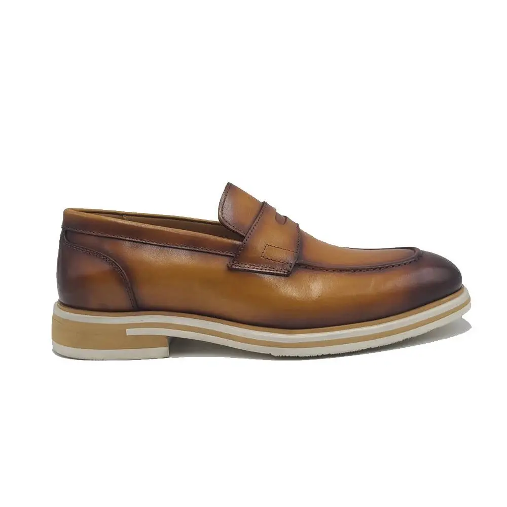 Duluth Premium Calfskin Penny Loafer (Cognac)
