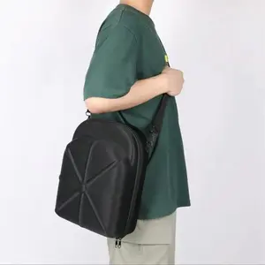 Ultra-Durable Hard Shell Baseball Cap Case! Crossbody Bags for Men, Hat Collection Bag Waterproof & Crush-Proof for Travel Work, Hat Storage Organizer Organizing