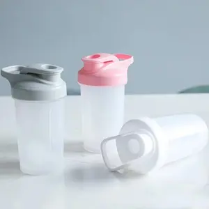 Sports Water Bottle with Shaker Ball, 1 Count Leakproof Shaker Bottle, Protein Shaker Bottle, Travel Water Bottle, Drinking Cup for Home Gym Workout