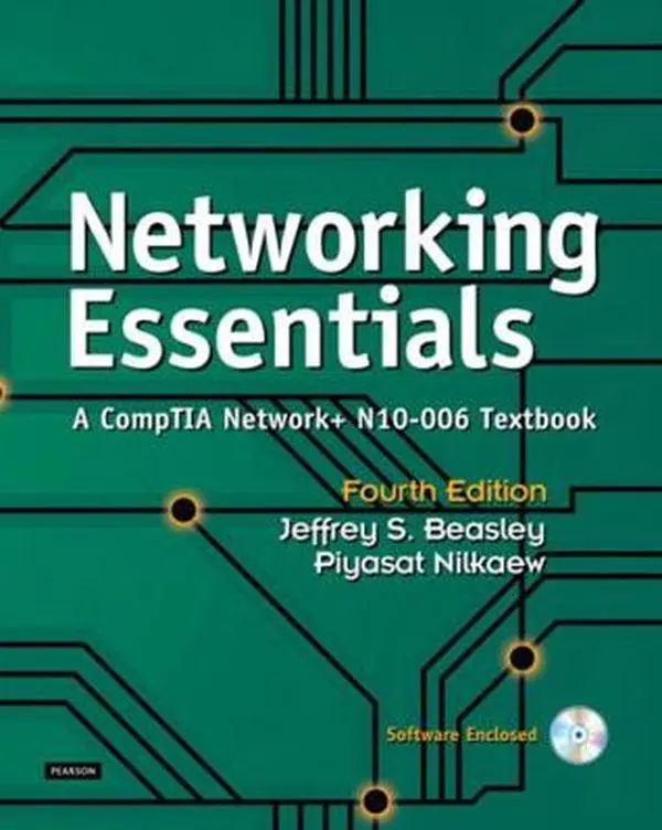 USED Book - Networking Essentials: A Comptia Network+ N10-006 Textbook by Beasley, Jeffrey (Hardcover) - english