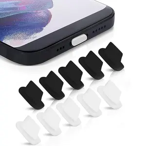 Dustproof Phone Plug Cover, Silicone Mobile Phone Dust Plug, Anti-dust Cellphone Plug Cover Compatible With iPhone