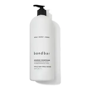 bondbar Conditioner for Damaged Hair, Repairs, Protects, Strengthens & Hydrates All Hair Types & Textures, Vegan, CrueltyFree, 33.8 fl oz
