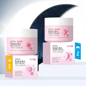 Sakura Night Cream &, Deep Moisturizing Nourishing Skin Care Cream, Hydrating Nourishing Skin Care Product for Women & Men